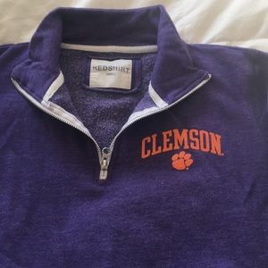 Clemson quarterzip